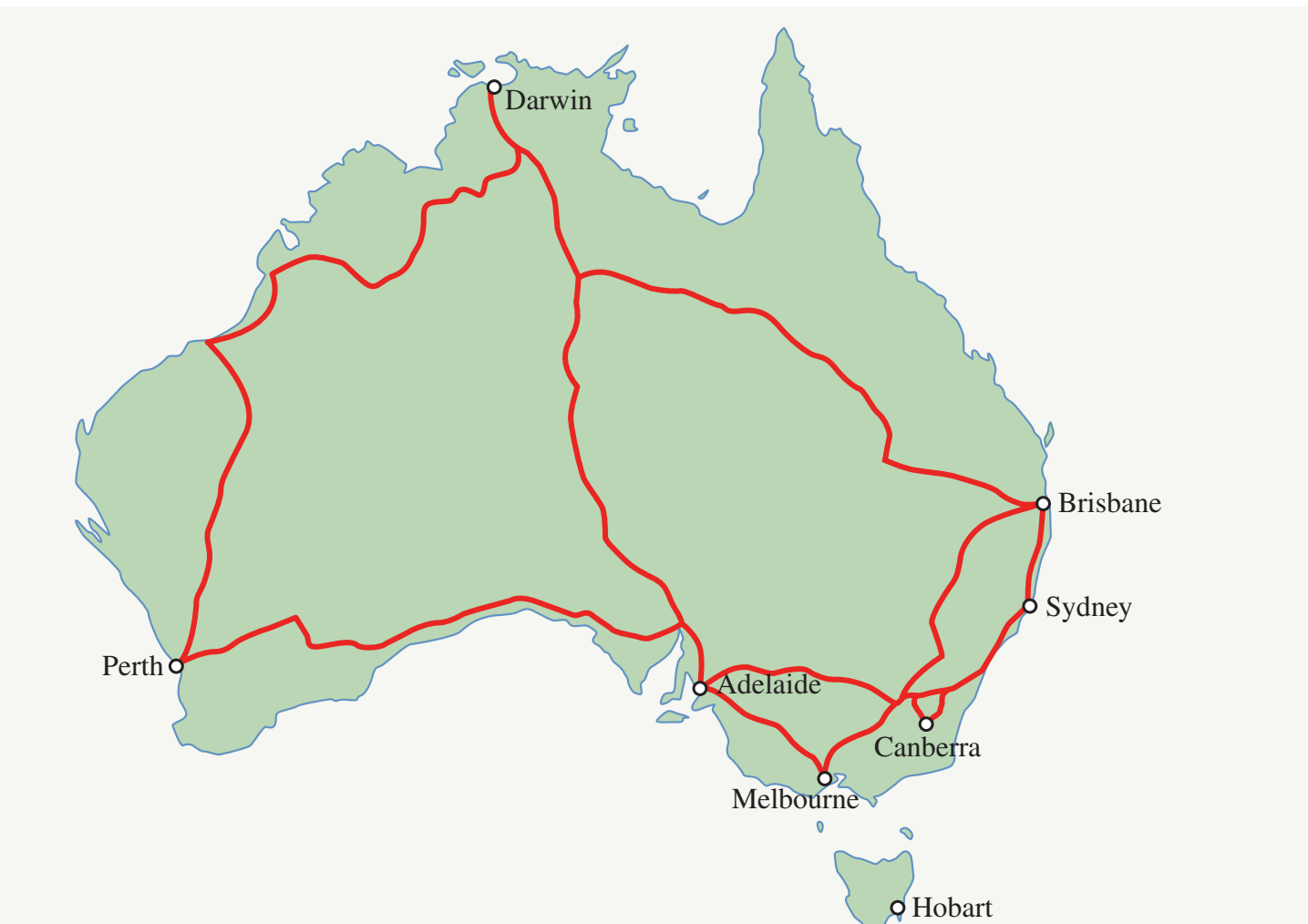 Map of major hubs for health and wellness tourism