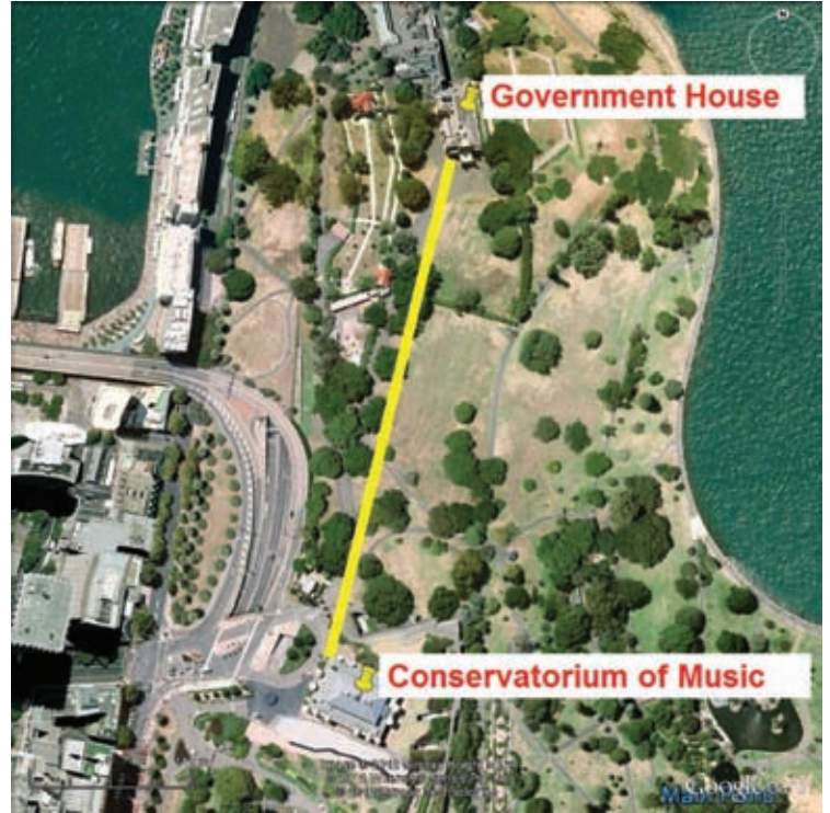 A detailed map showing the layout of Freedom Park